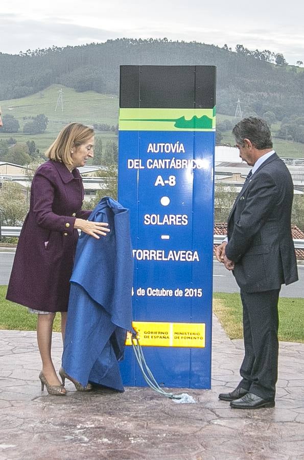 Inauguración de la autovía Solares-Torrelavega