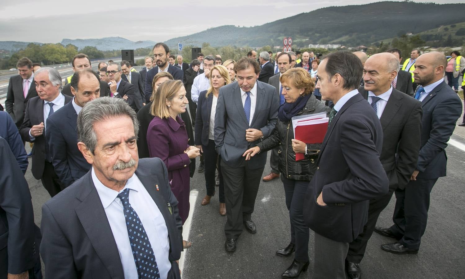 Inauguración de la autovía Solares-Torrelavega