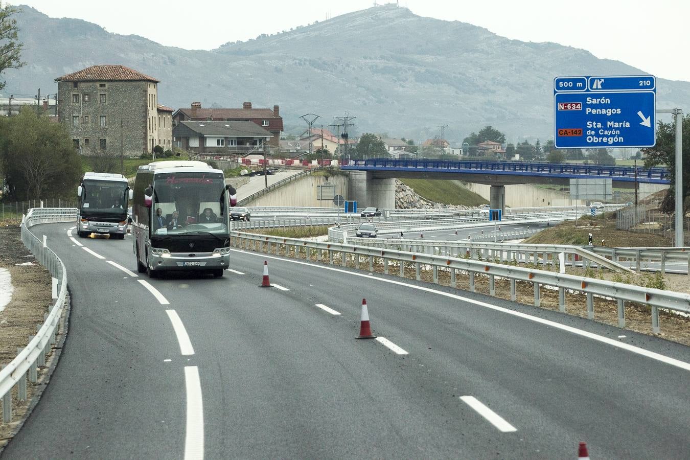 Inauguración de la autovía Solares-Torrelavega