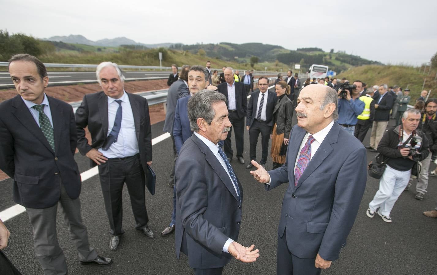 Inauguración de la autovía Solares-Torrelavega