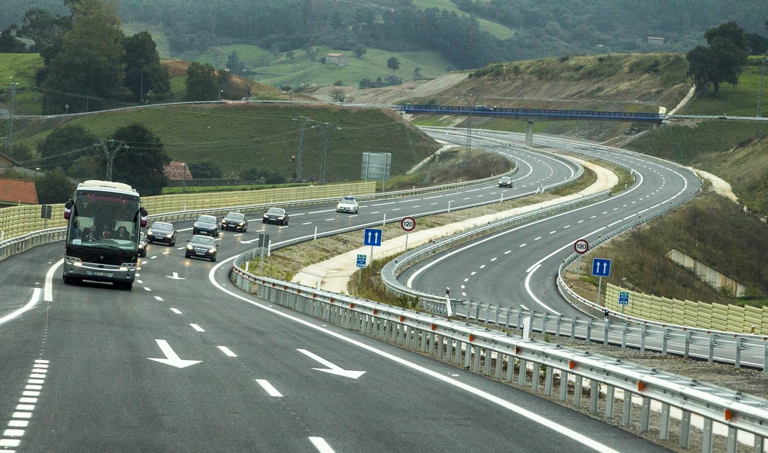 Inauguración de la autovía Solares-Torrelavega
