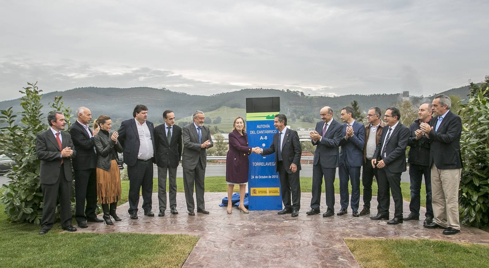 Inauguración de la autovía Solares-Torrelavega