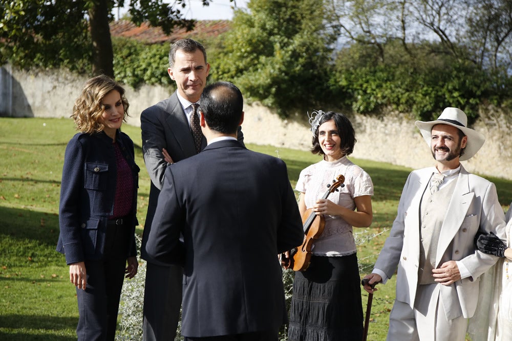 Premios Princesa | Los Reyes visitan Colombres