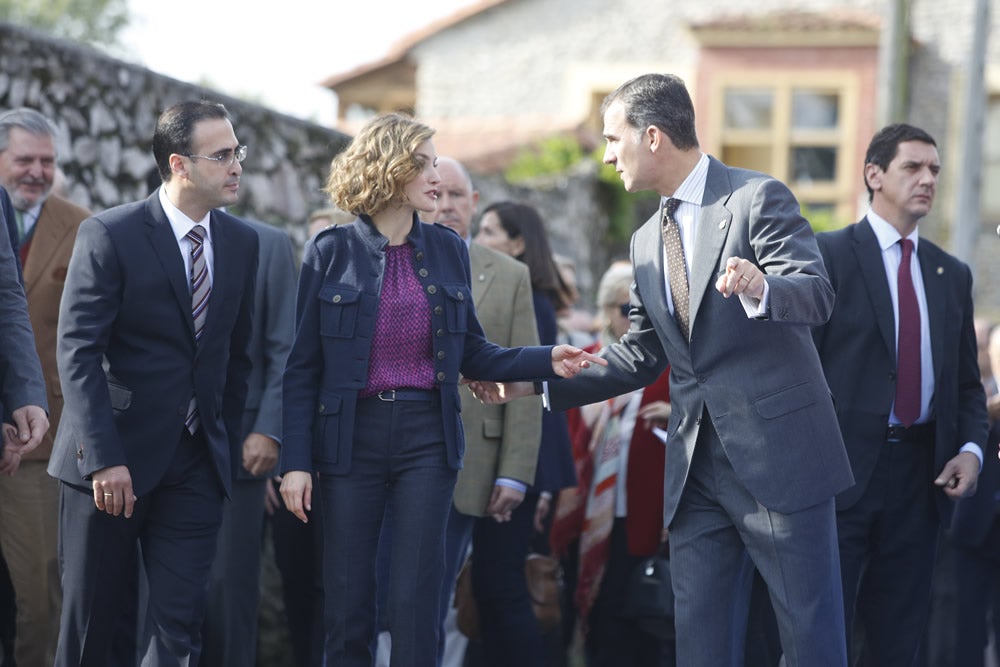 Premios Princesa | Los Reyes visitan Colombres