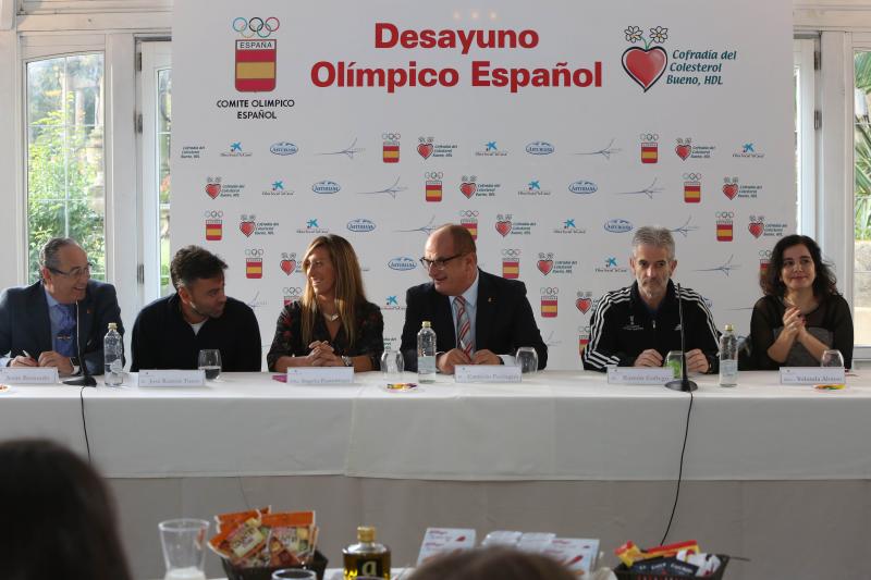 Desayuno olímpico en Avilés