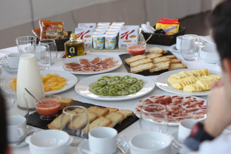 Desayuno olímpico en Avilés