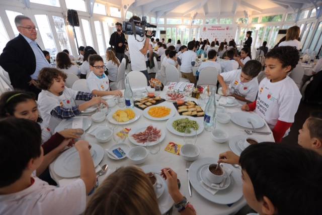 Desayuno olímpico en Avilés