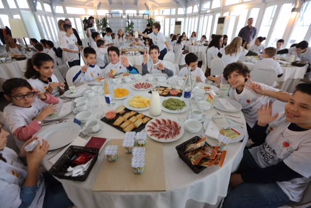 Desayuno olímpico en Avilés