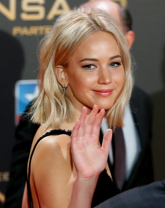 Jennifer Lawrence, en la alfombra roja del estreno de &#039;Sinsajo, parte 2&#039; en Madrid