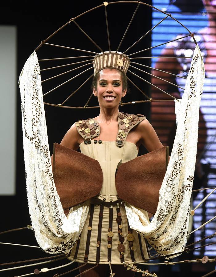 Desfile de moda de chocolate
