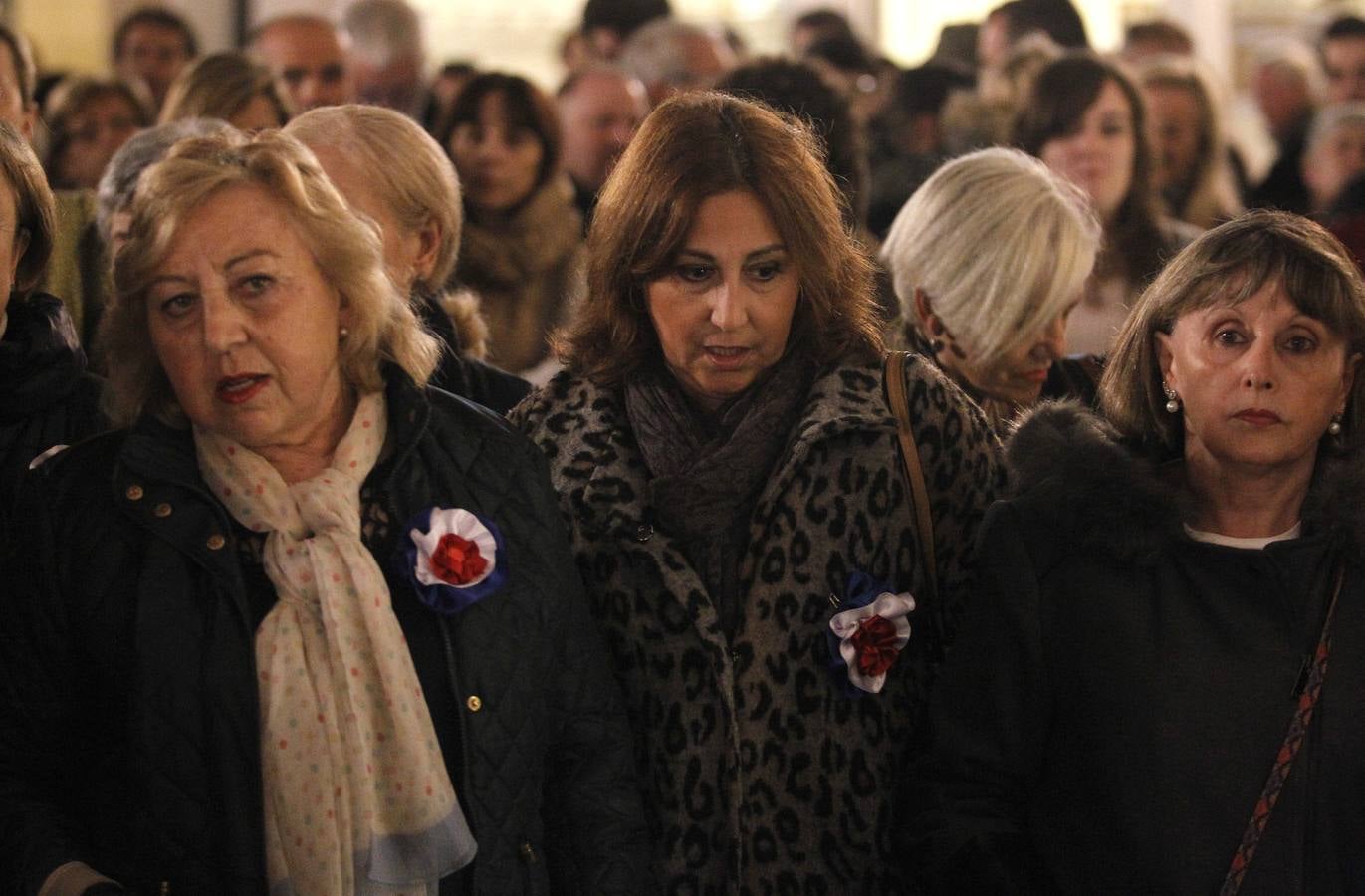 Manifestación en Gijón contra los atentados de París