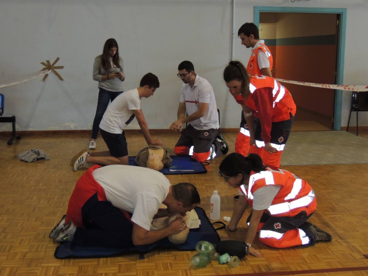 Simulacro de emergencias ante catástrofes en Tineo