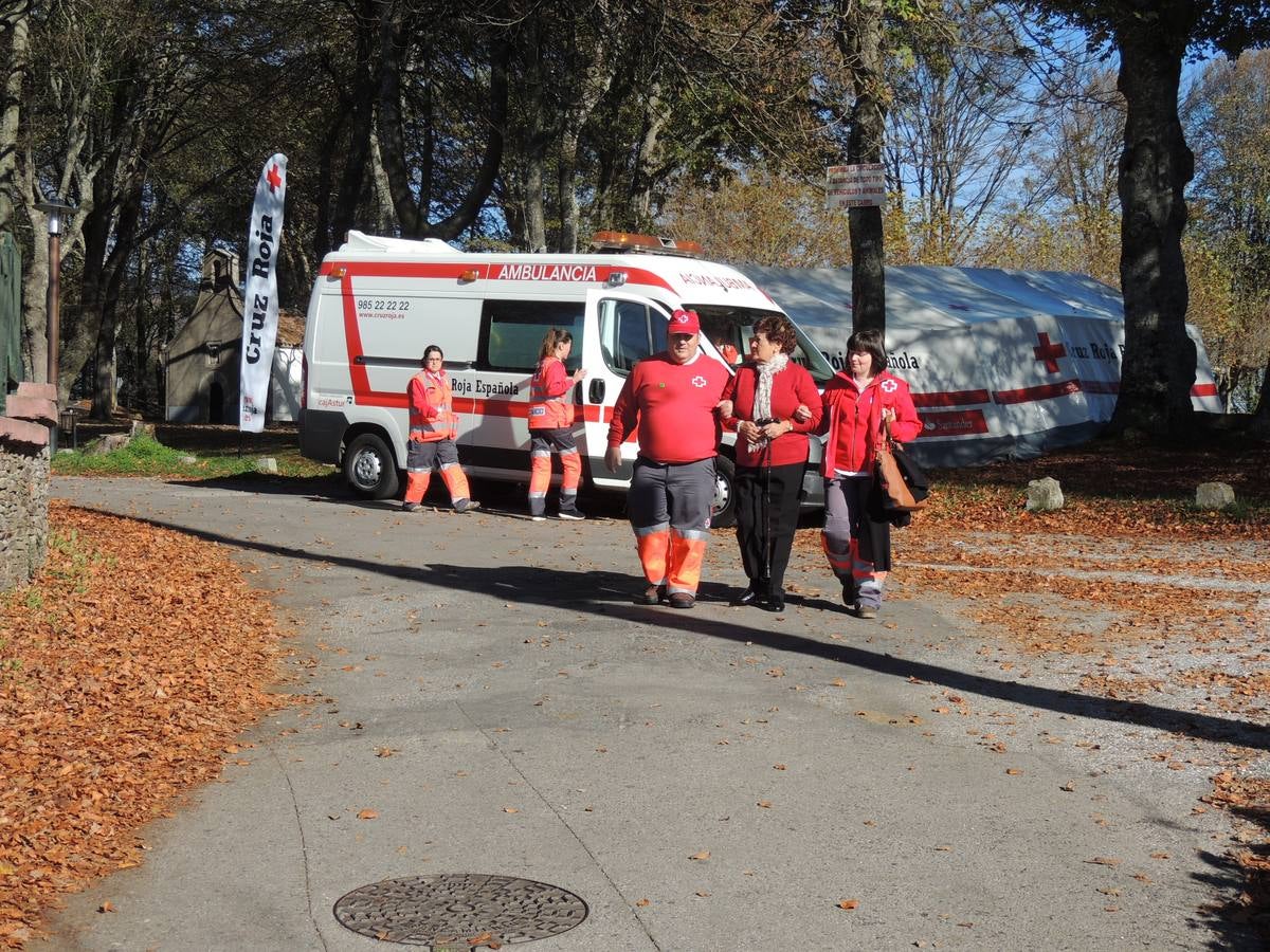 Simulacro de emergencias ante catástrofes en Tineo