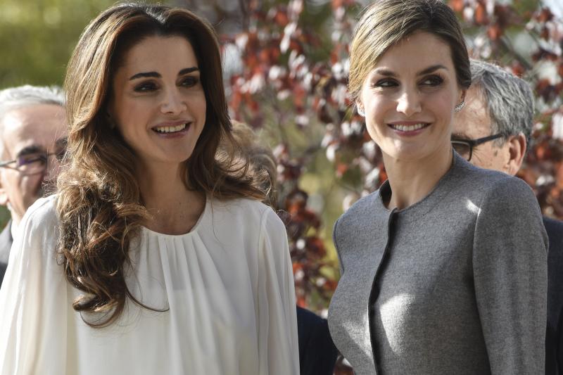 Letizia y Rania: duelo de estilos