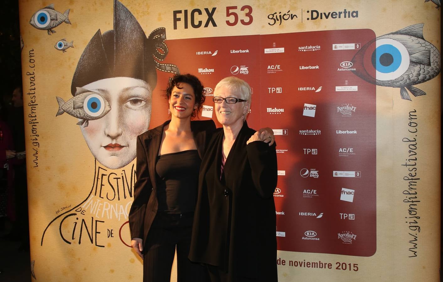 El &#039;photocall&#039; del Festival Internacional de Cine de Gijón