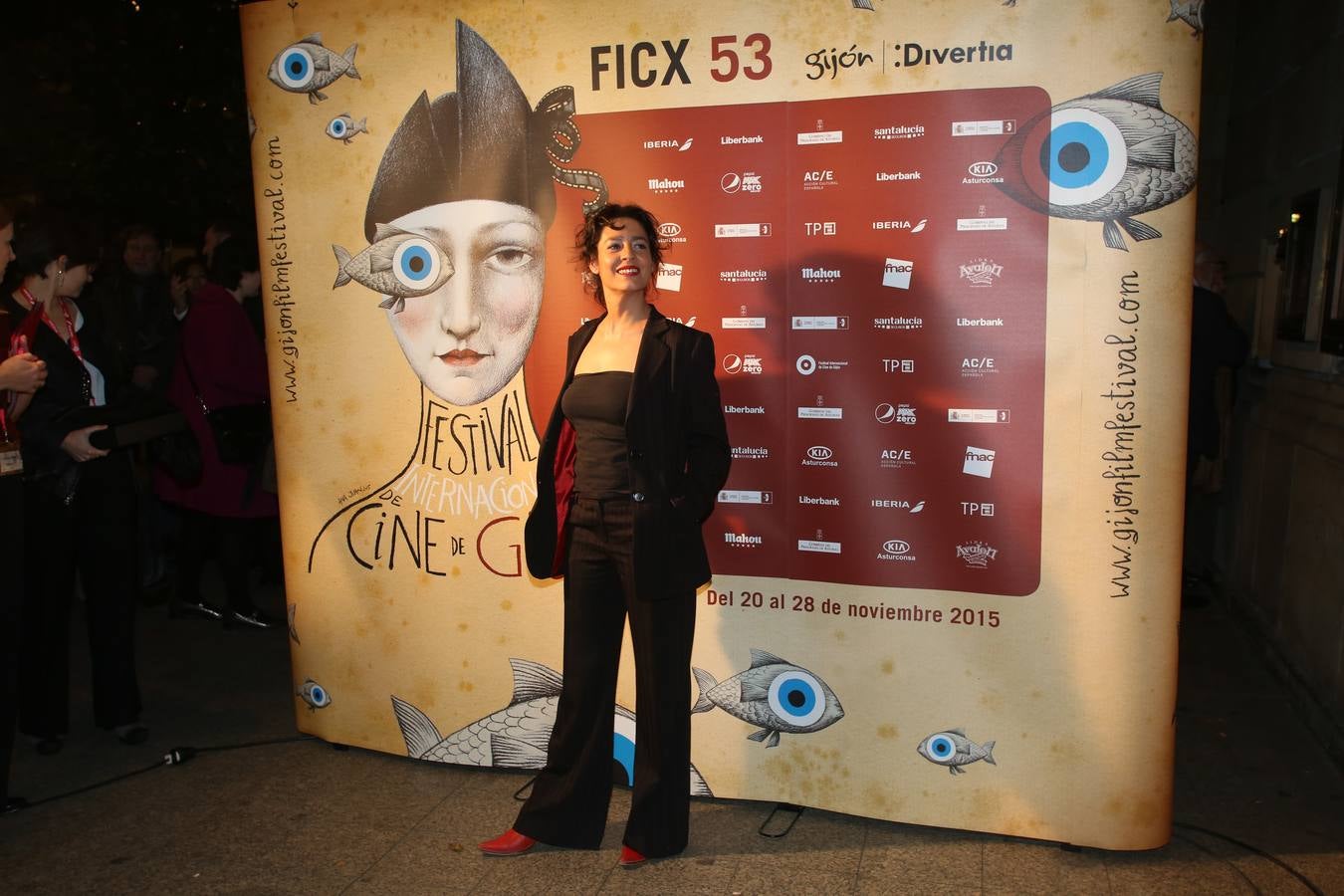 El &#039;photocall&#039; del Festival Internacional de Cine de Gijón