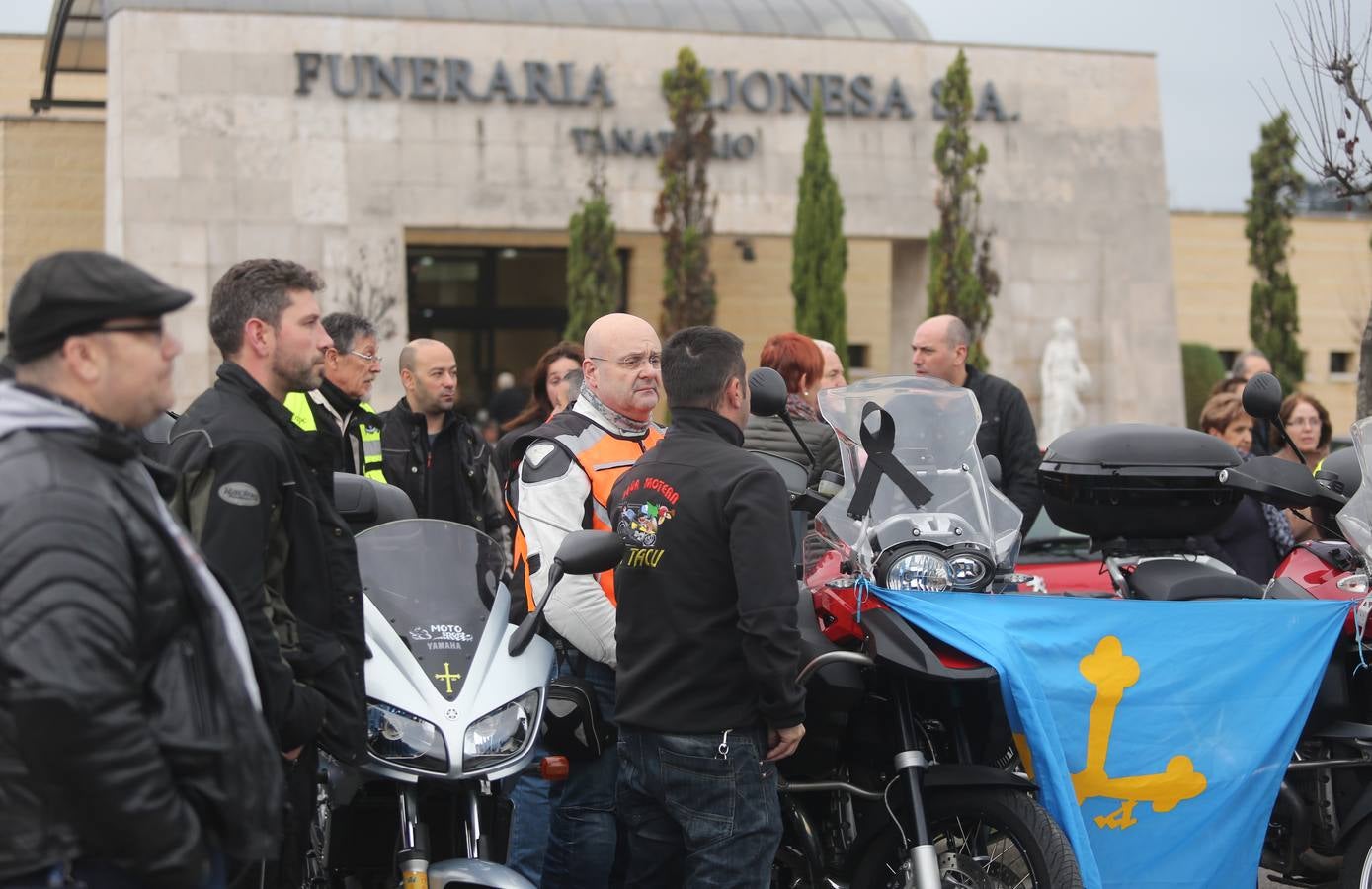 Despedida motera para un hombre «especial y cariñoso»