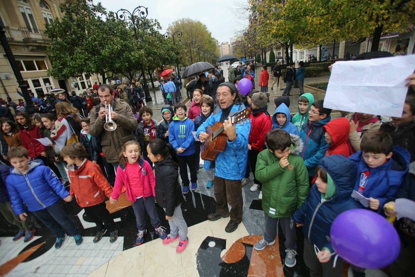 Asturias se suma a la lucha contra la violencia de género