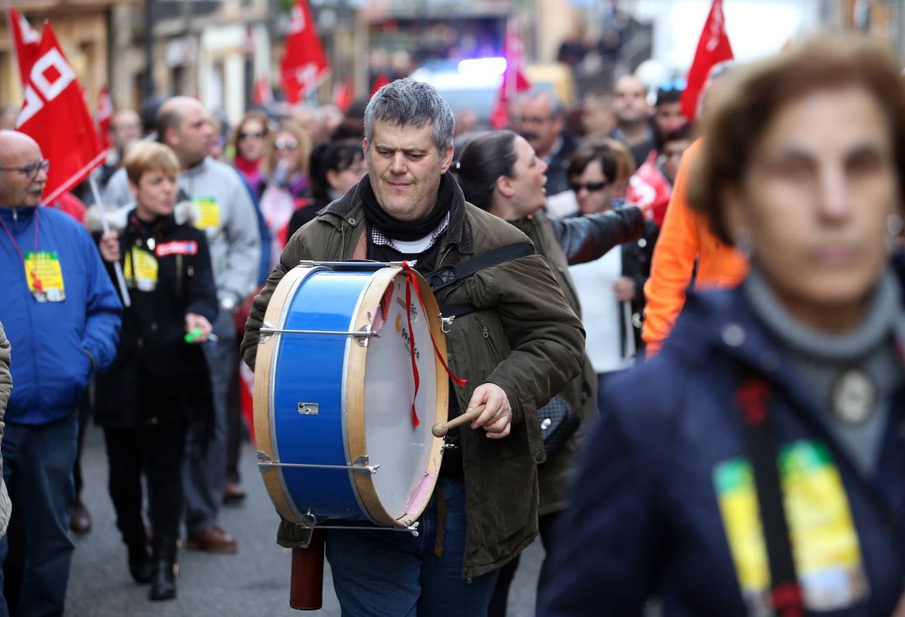 Los vendedores de la ONCE se manifiestan en Oviedo