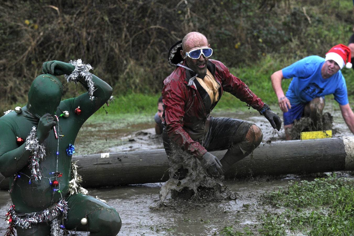 Christmas Really Wild Mud Run, la carrera más dura de la Navidad