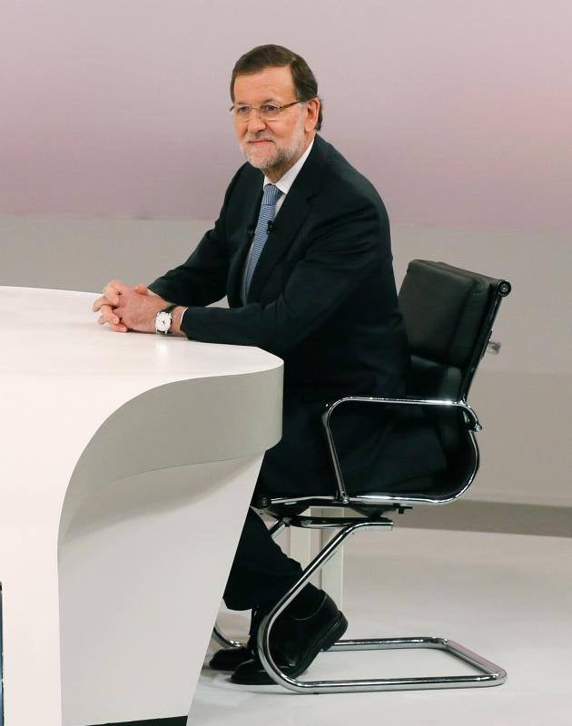 Las mejores imágenes del &#039;Cara a Cara&#039; entre Mariano Rajoy y Pedro Sánchez