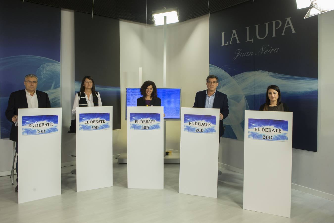 El debate de los candidatos al Congreso por Asturias, en imágenes