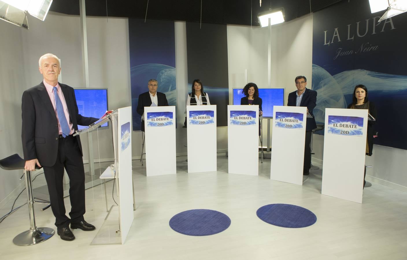 El debate de los candidatos al Congreso por Asturias, en imágenes