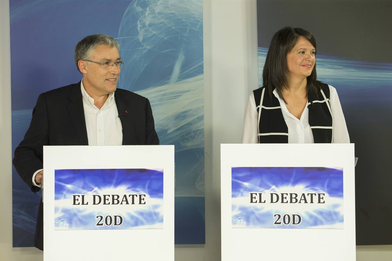 El debate de los candidatos al Congreso por Asturias, en imágenes