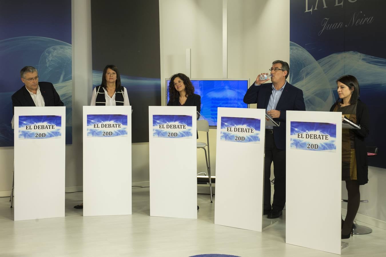 El debate de los candidatos al Congreso por Asturias, en imágenes