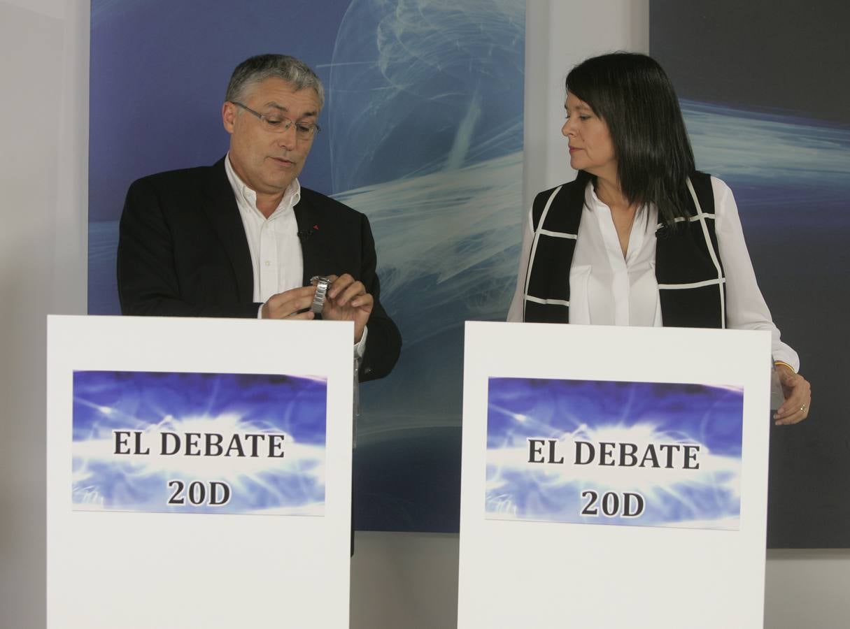 El debate de los candidatos al Congreso por Asturias, en imágenes