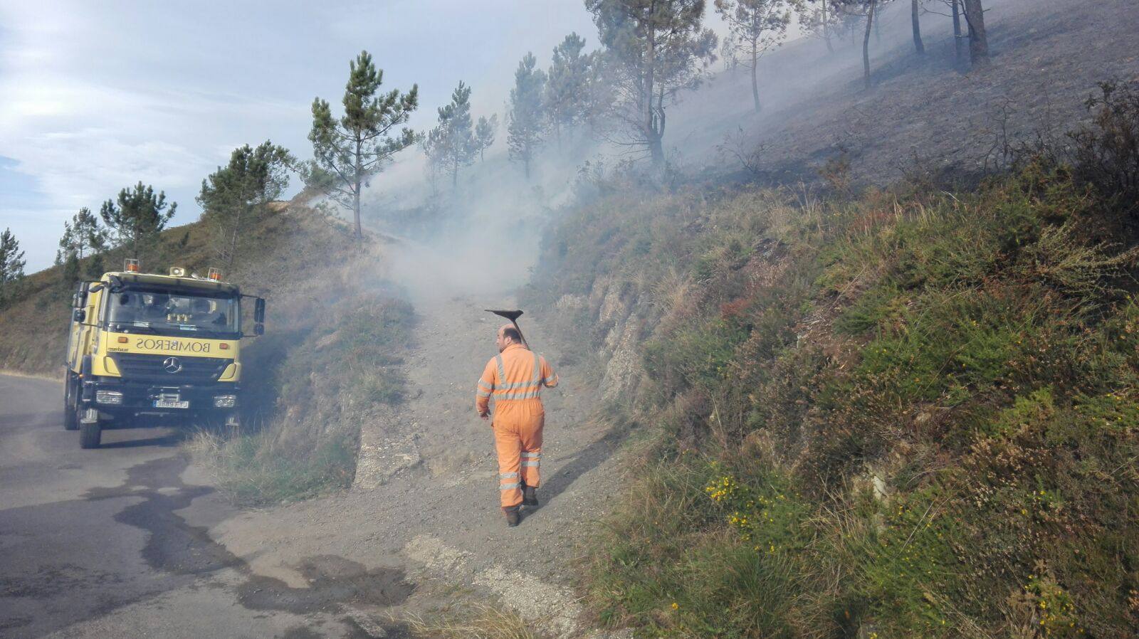 Incendios forestales en Asturias