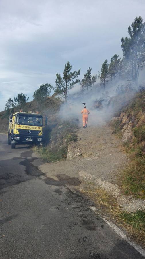 Incendios forestales en Asturias