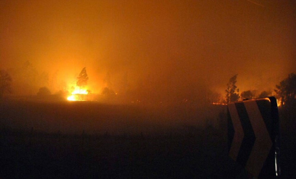 Incendios forestales en Asturias