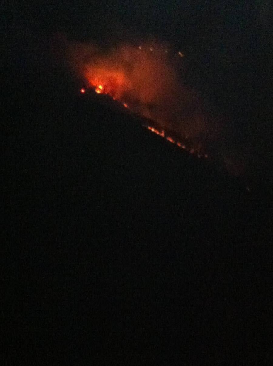 Los daños del fuego en Cangas del Narcea