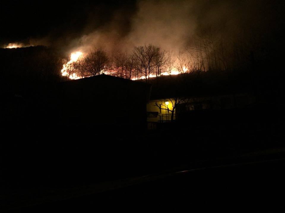 Incendios forestales en Asturias