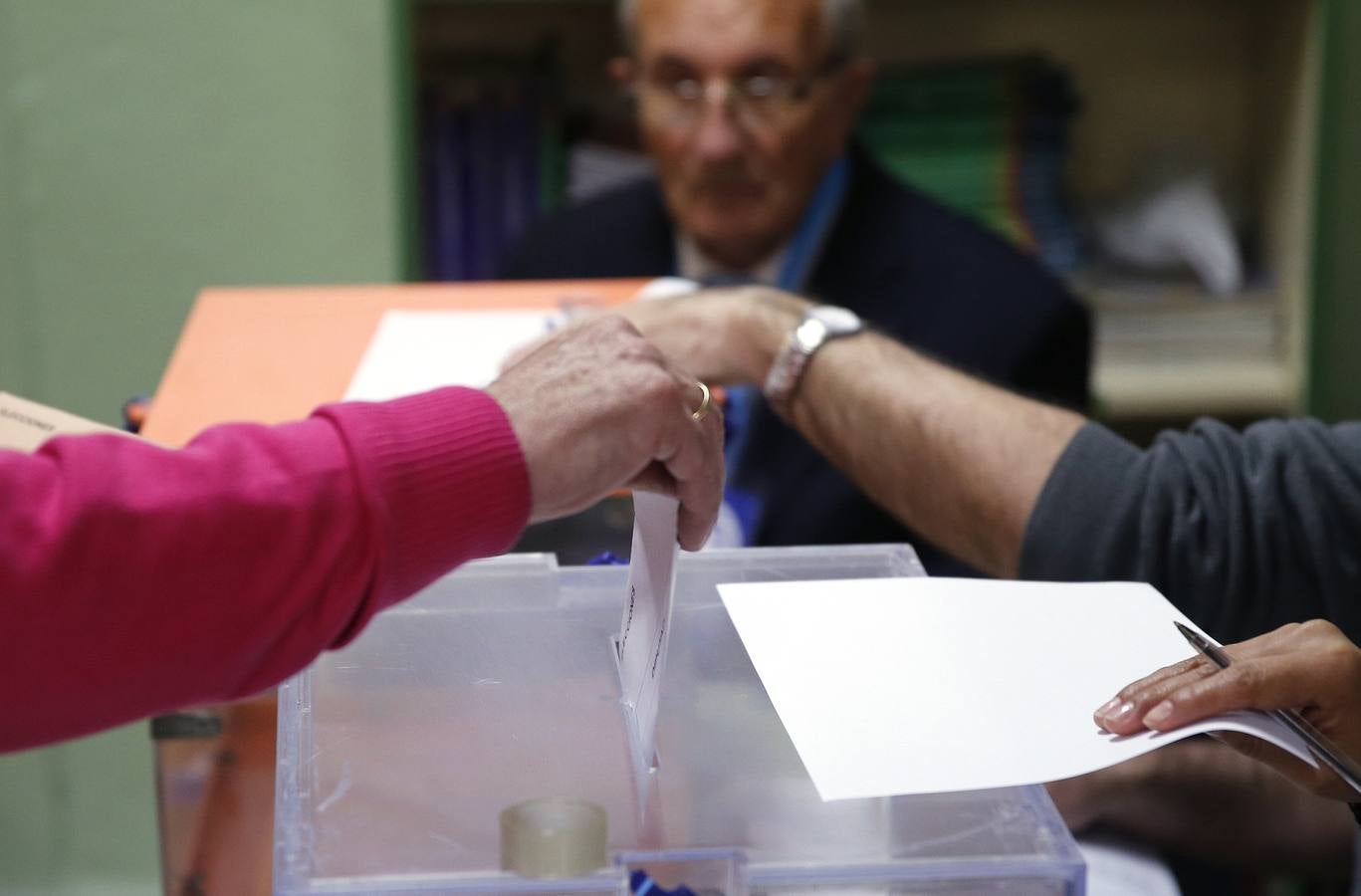 La jornada electoral en imágenes