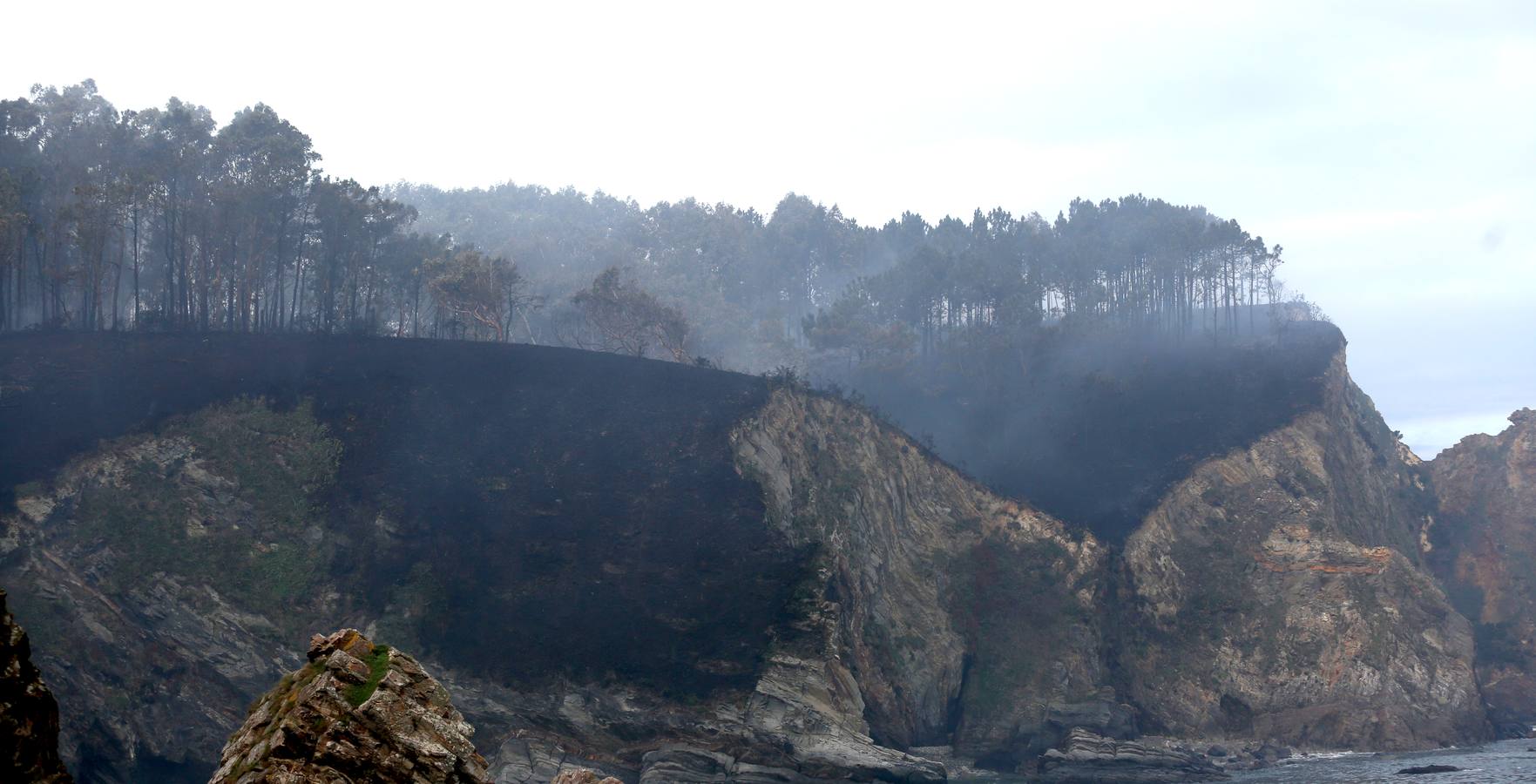 Recorrido en imágenes por las zonas más dañadas del Occidente de Asturias