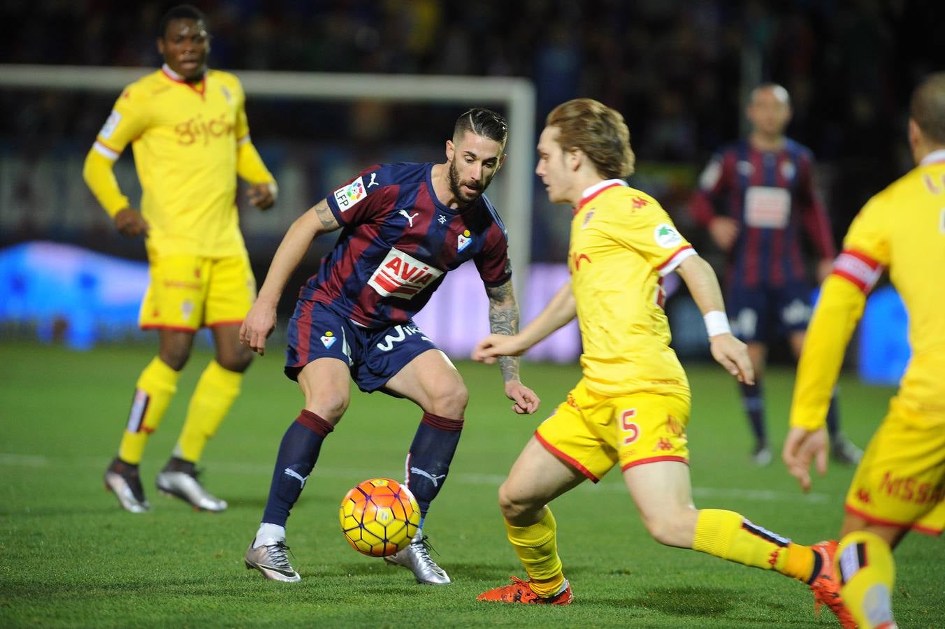 Las mejores imágenes del Eibar-Sporting