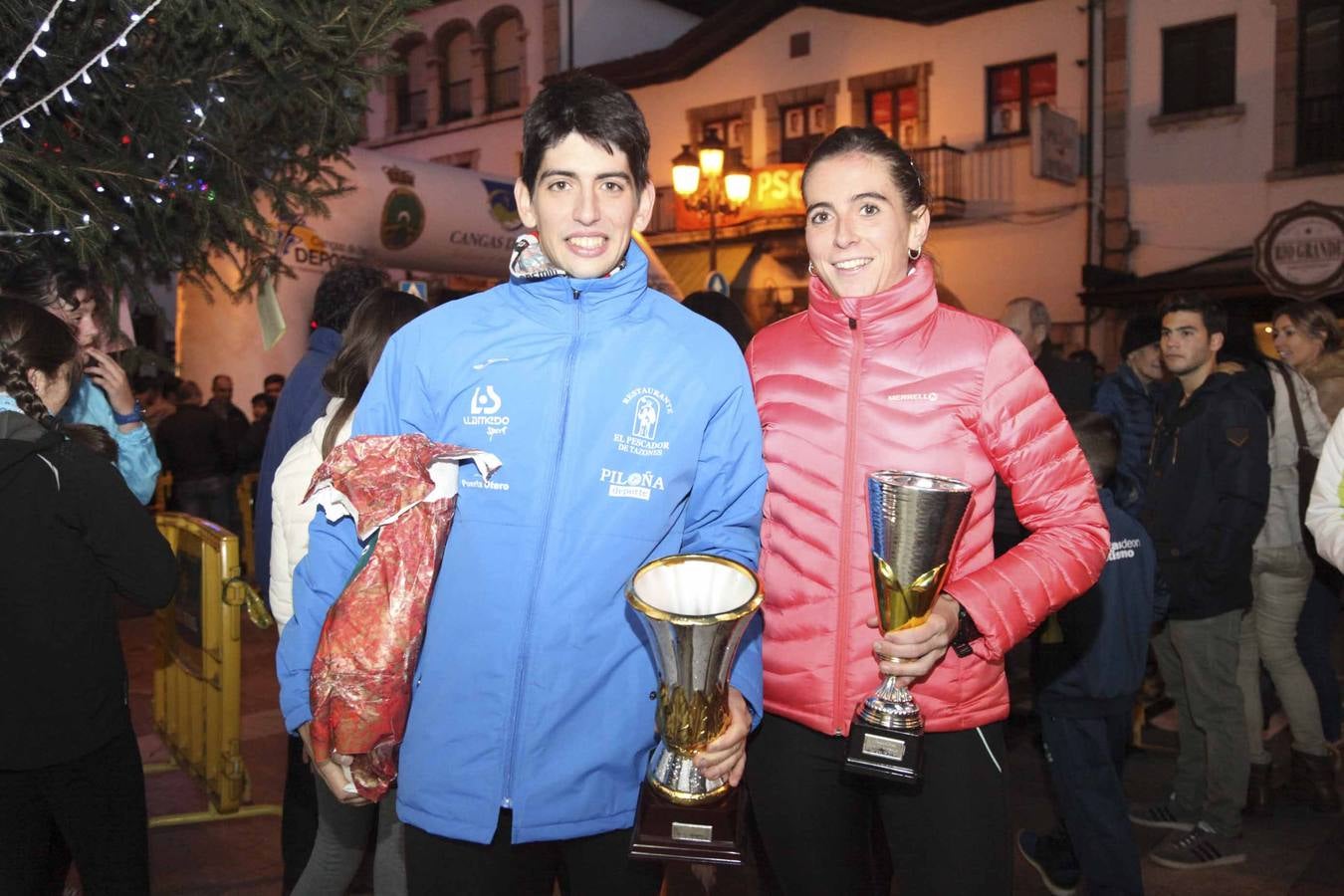 Decenas de corredores cierran el año en Cangas de Onís