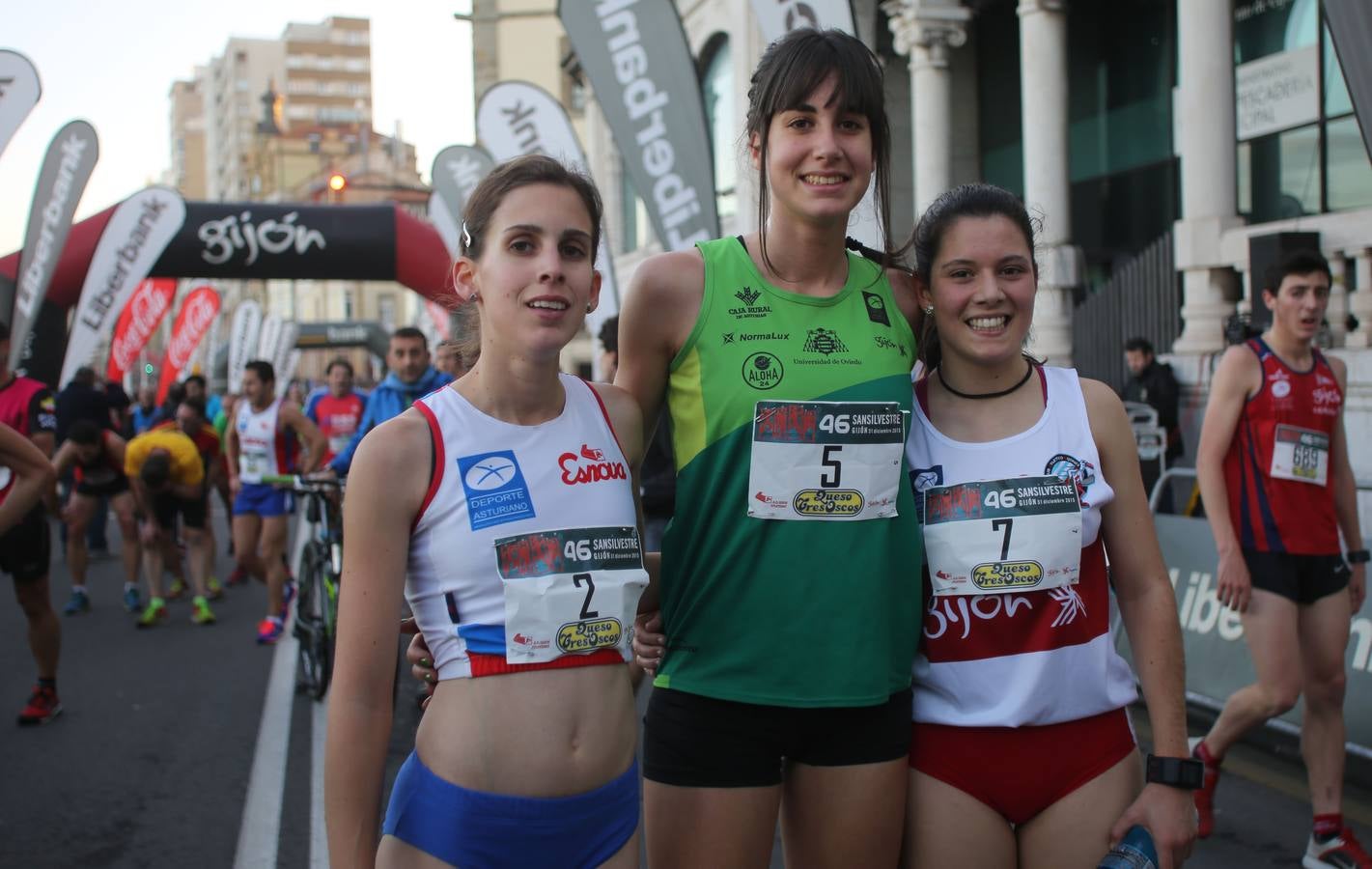Las mejores imágenes de la San Silvestre de Gijón