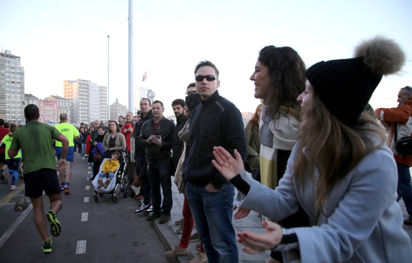 Las mejores imágenes de la San Silvestre de Gijón