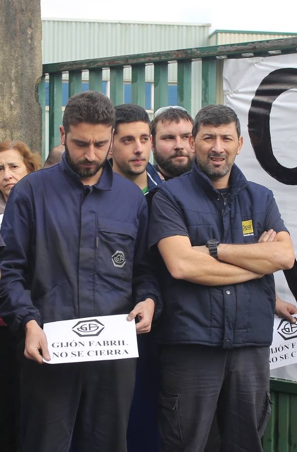 Encierro de los trabajadores de Gijón Fabril