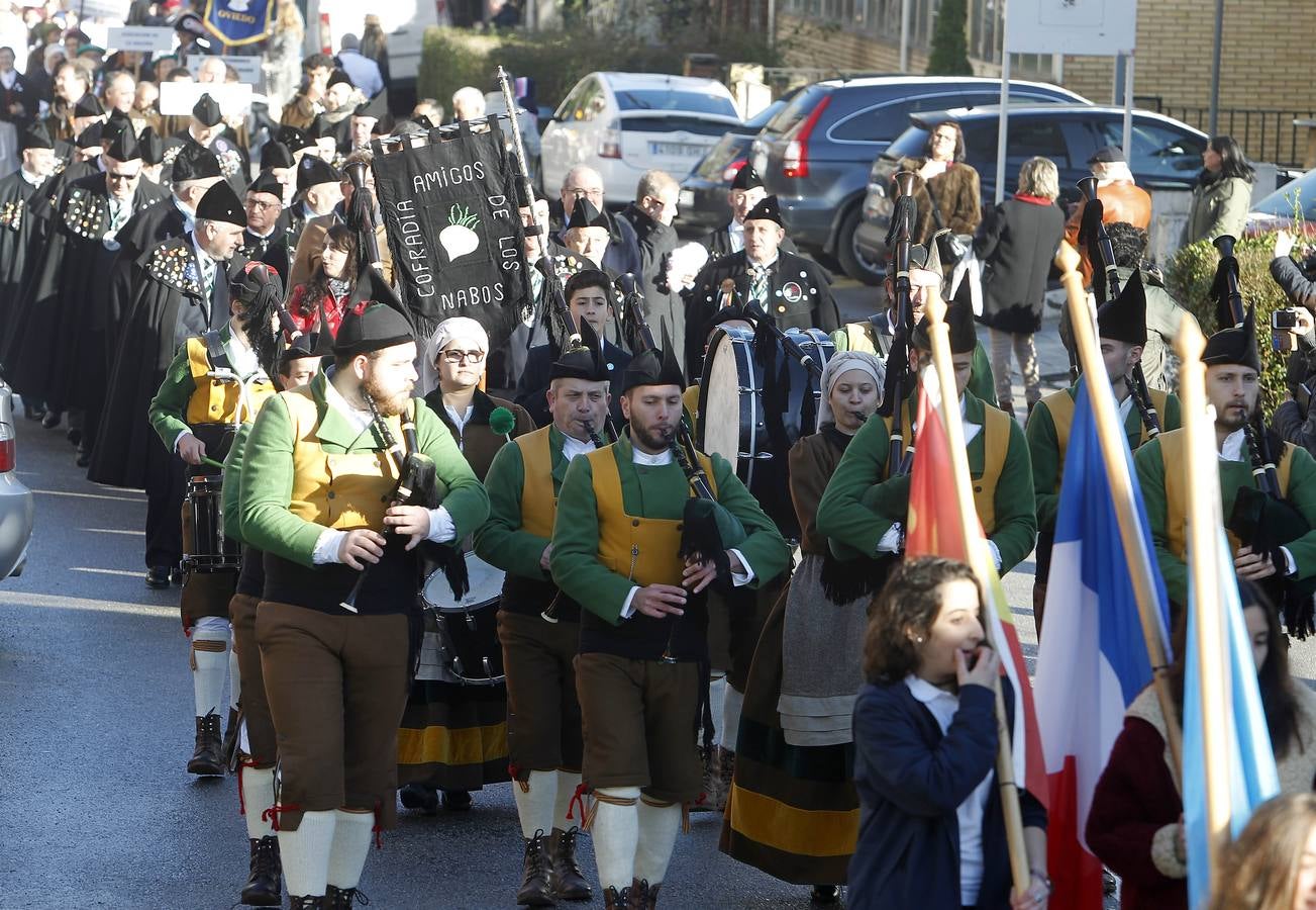 La fiesta de los nabos llena La Foz de Morcín