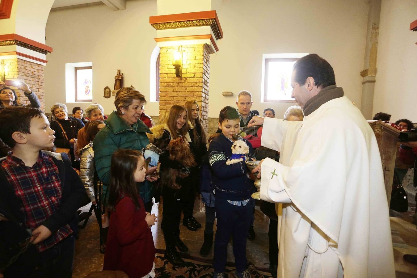 Bendición de las mascotas en Parres