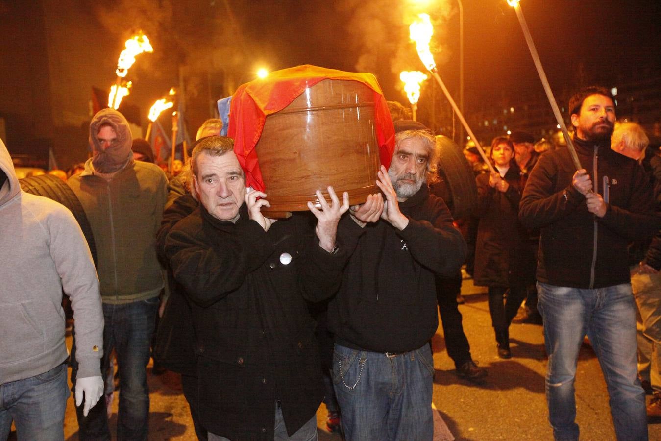 Despedida del sindicalista Vitorino Gonzalo, &#039;Gonzalín&#039;