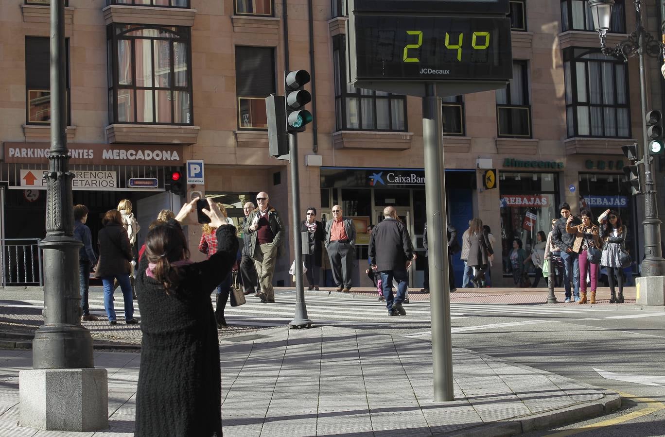 Fin de semana primaveral en pleno invierno