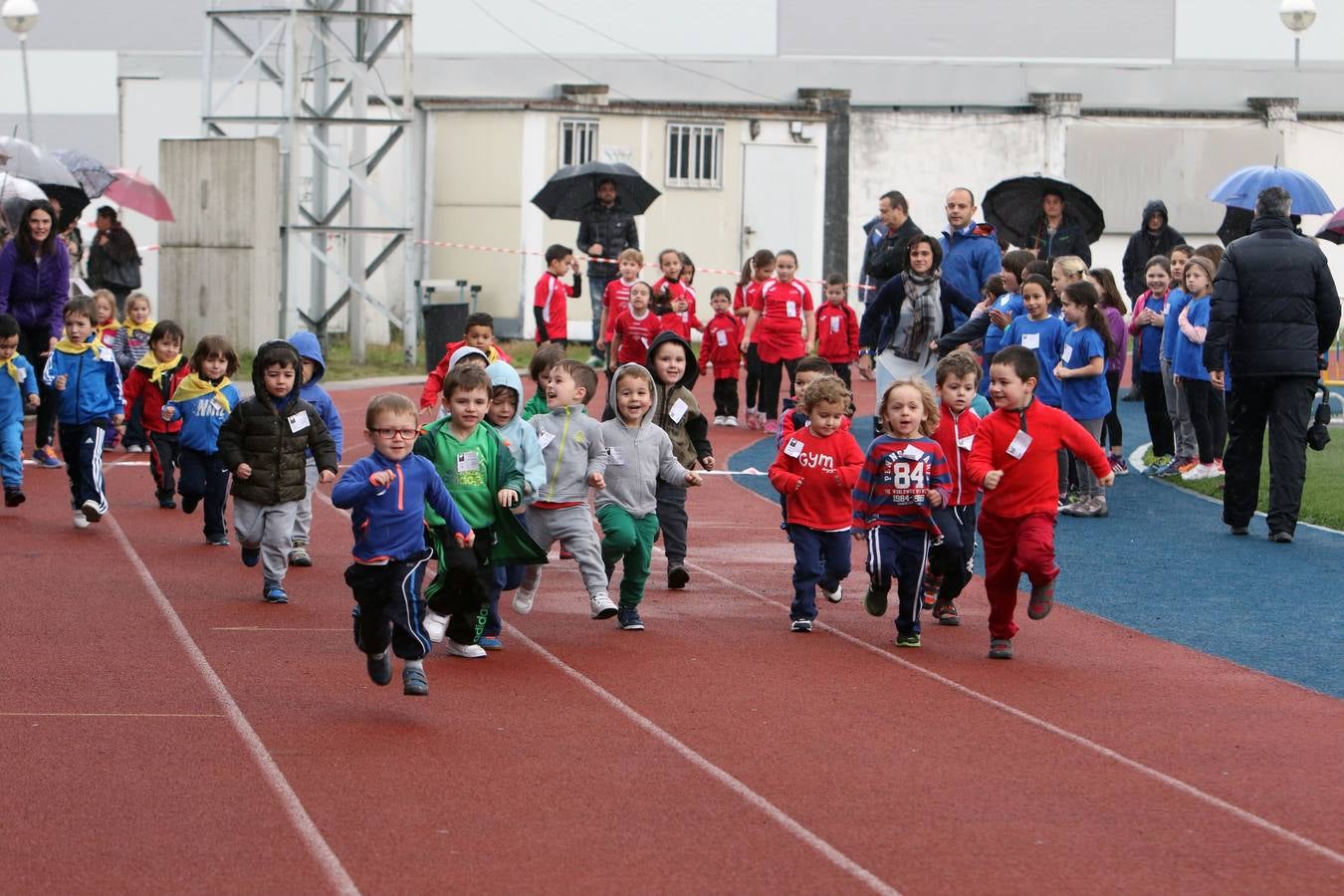 Tercera prueba clasificatoria de los Juegos Deportivos de Asturias en Mieres