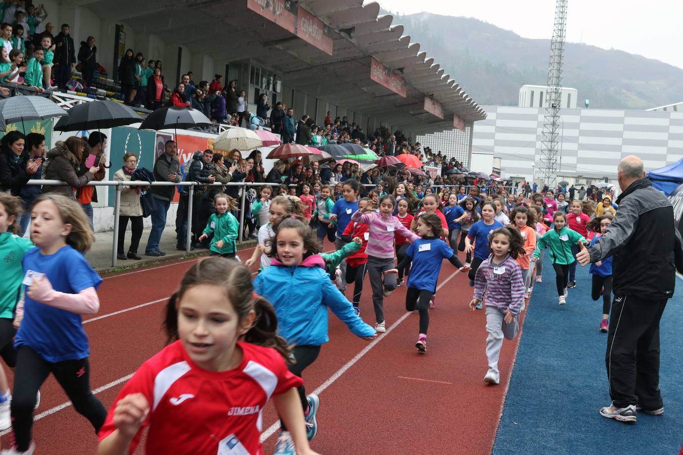 Tercera prueba clasificatoria de los Juegos Deportivos de Asturias en Mieres