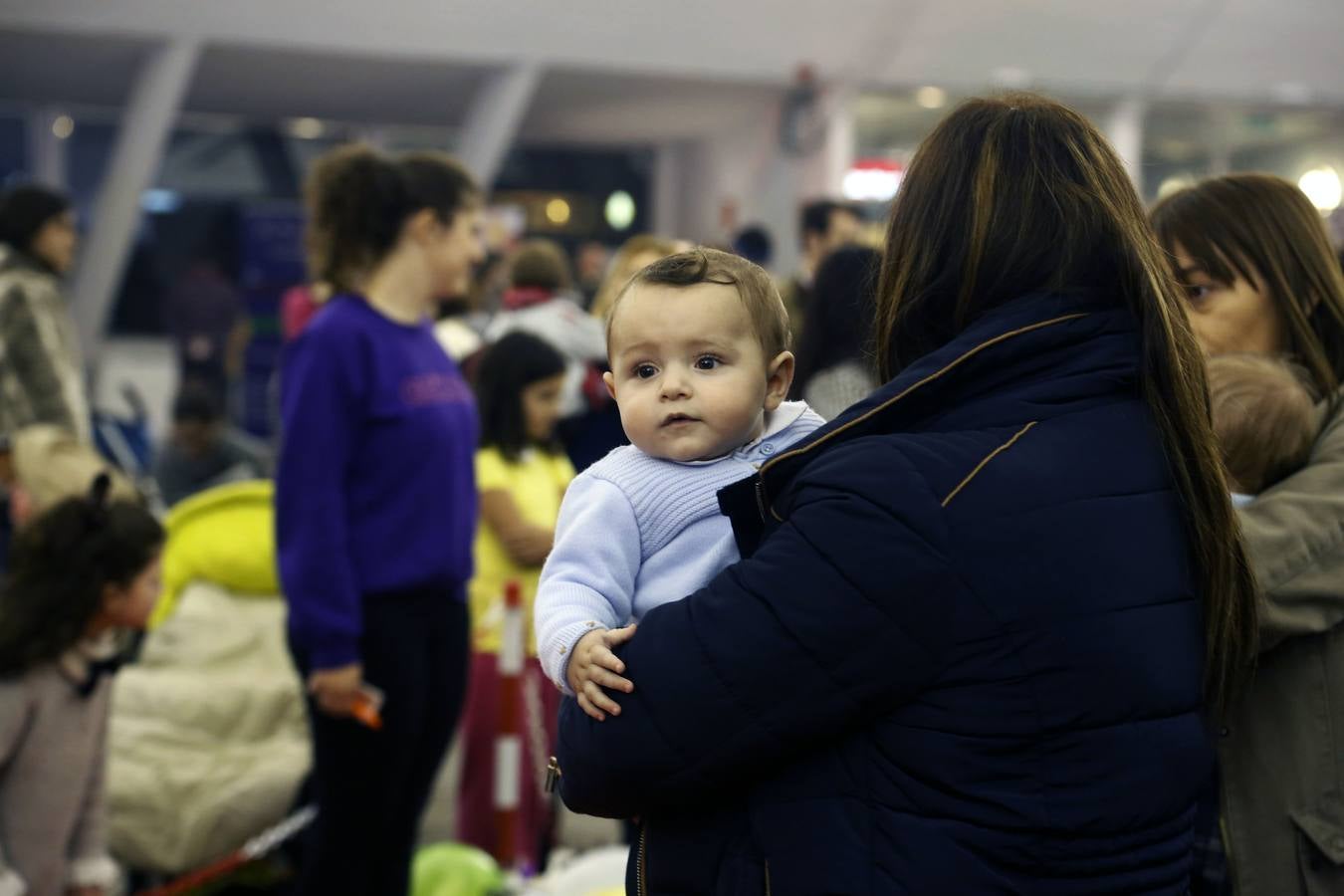 Concurso de bebés en la Feria del Amor de Siero