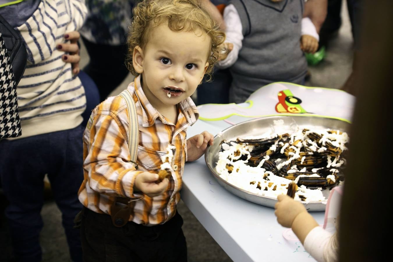 Concurso de bebés en la Feria del Amor de Siero